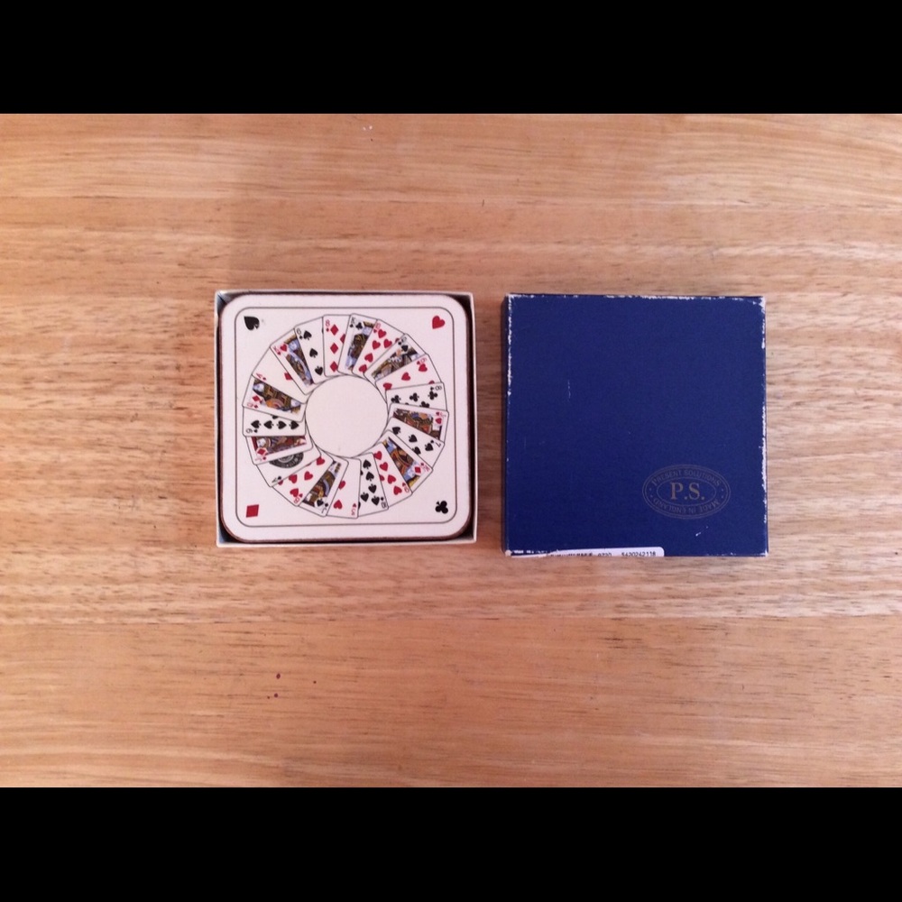 Vintage Cork Coasters